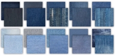 Craft Consortium 12x12" Paper Pad - Denim Textures